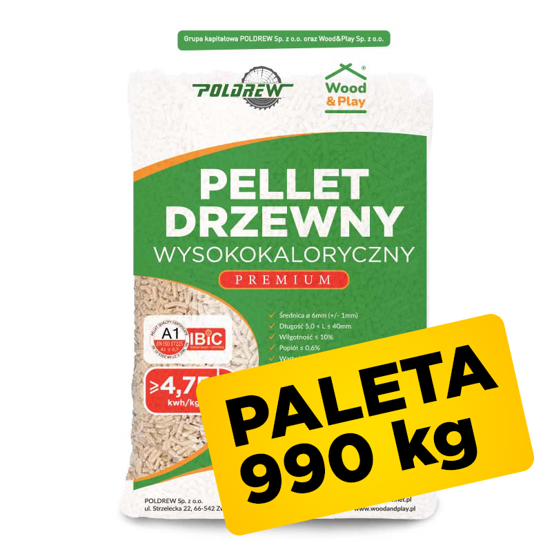 Vysokokalorické palivo na pelety z borovice EN A1 6mm 15kg